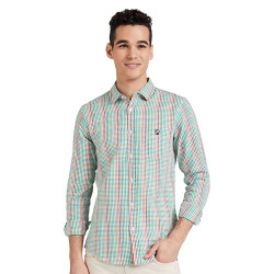 Slim Fit Casual Shirt Rainbow